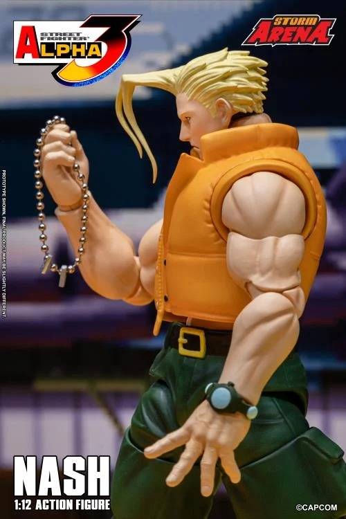 Pre-order  Storm Arena: Street Fighter Alpha 3 – Nash (1/12 Scale Action Figure)