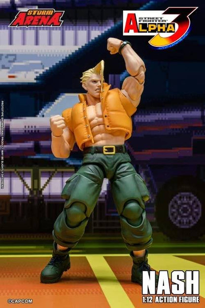 Pre-order  Storm Arena: Street Fighter Alpha 3 – Nash (1/12 Scale Action Figure)