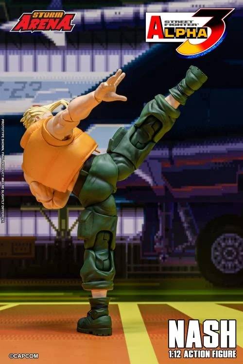 Pre-order  Storm Arena: Street Fighter Alpha 3 – Nash (1/12 Scale Action Figure)