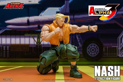 Pre-order  Storm Arena: Street Fighter Alpha 3 – Nash (1/12 Scale Action Figure)