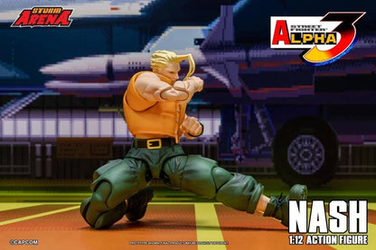 Pre-order  Storm Arena: Street Fighter Alpha 3 – Nash (1/12 Scale Action Figure)