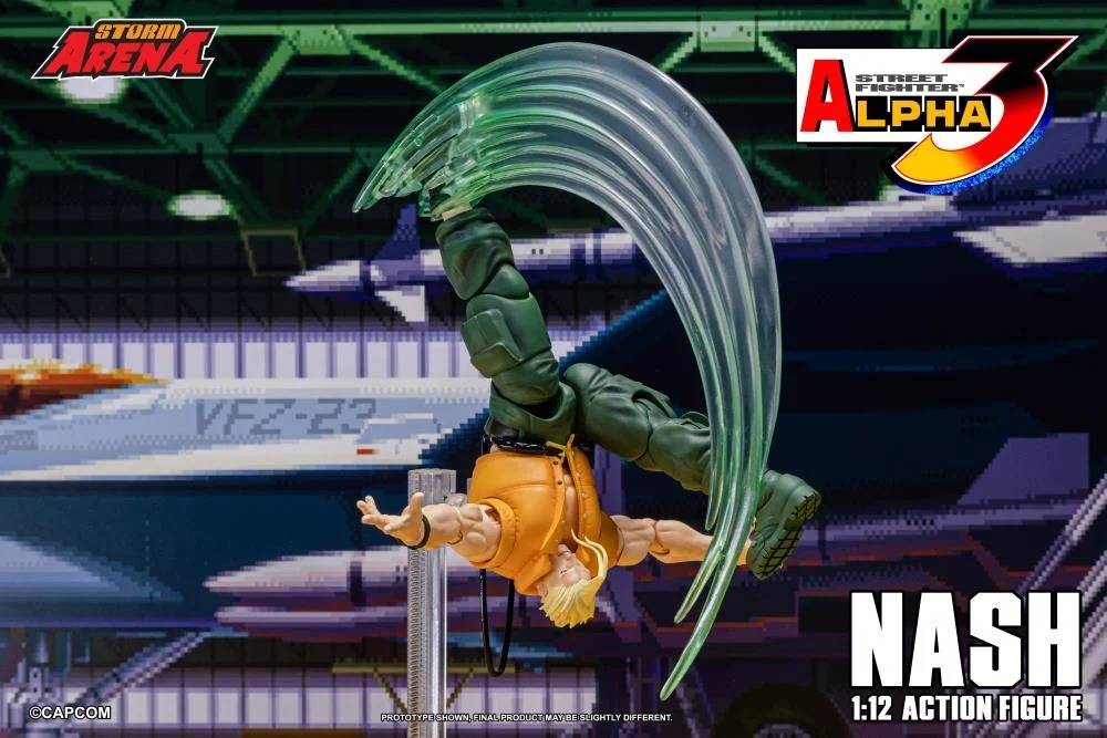 Storm Arena Street Fighter Alpha 3 Nashaction figure 1/12 Effect Skill