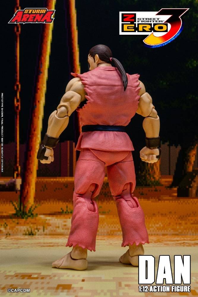Storm Arena Street Fighter Zero3 Dan Hibiki 1/12 Action Figure (Copy)