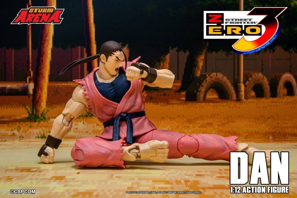Storm Arena Street Fighter Zero3 Dan Hibiki 1/12 Action Figure (Copy)
