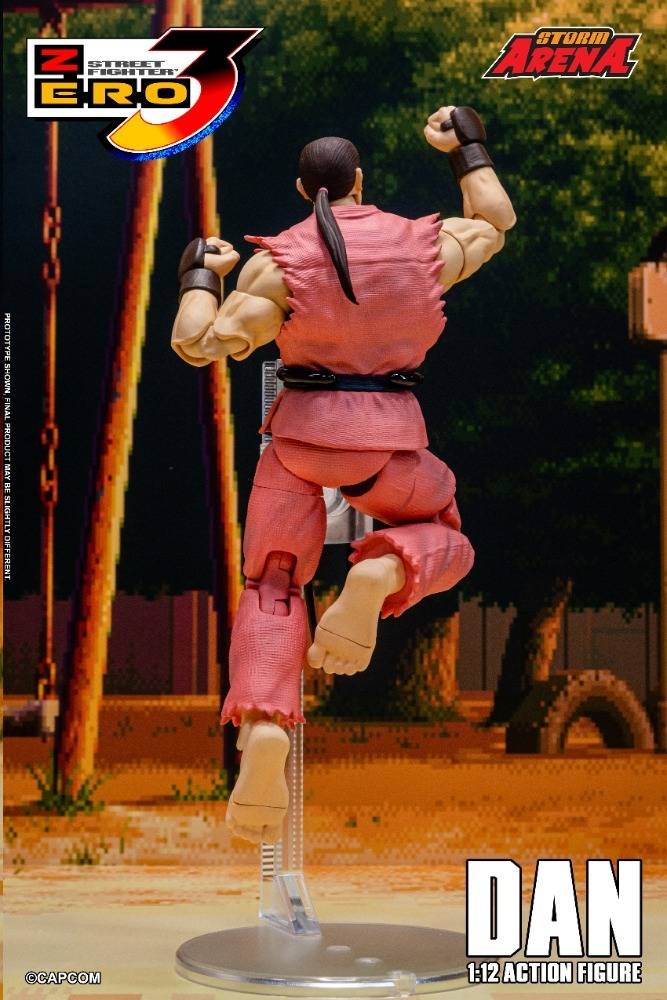 Storm Arena Street Fighter Zero3 Dan Hibiki 1/12 Action Figure (Copy)