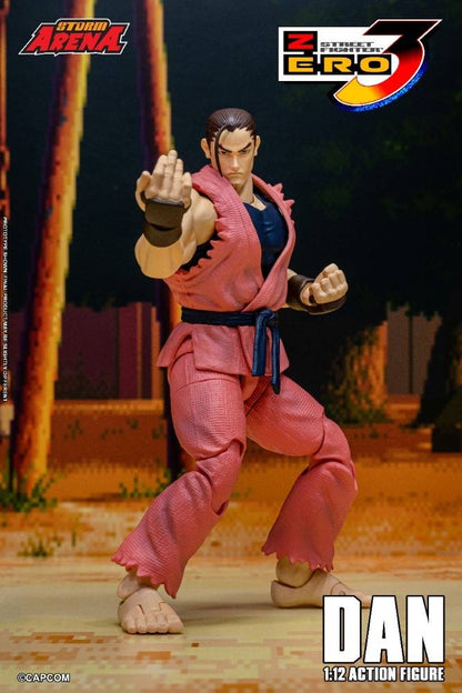 Storm Arena Street Fighter Zero3 Dan Hibiki 1/12 Action Figure (Copy)