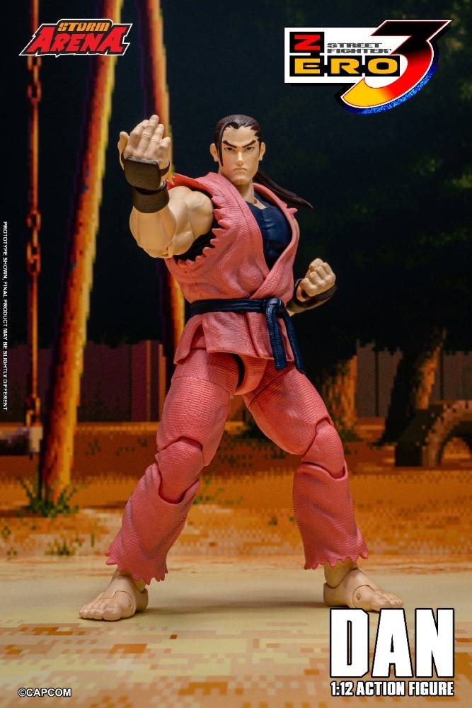 Storm Arena Street Fighter Zero3 Dan Hibiki 1/12 Action Figure (Copy)