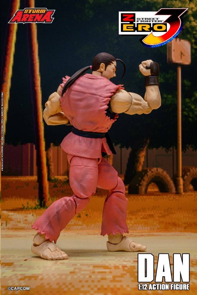 Storm Arena Street Fighter Zero3 Dan Hibiki 1/12 Action Figure (Copy)