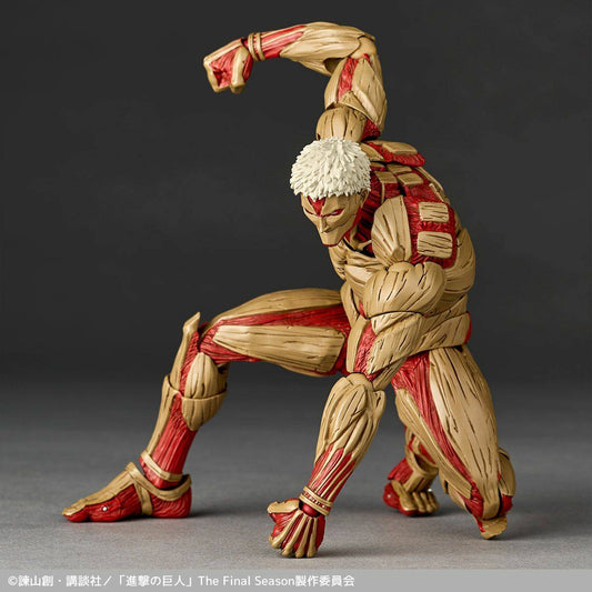 Pre-order Amazing Yamaguchi / Revoltech: Attack on Titan - Armored Titan (Limited + Bonus) (Reissue) [Kaiyodo]