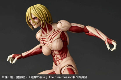 Pre-order Amazing Yamaguchi / Revoltech: Attack on Titan - Female Titan (Limited + Bonus) (Reissue) [Kaiyodo]