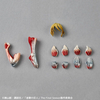 Pre-order Amazing Yamaguchi / Revoltech: Attack on Titan - Female Titan (Limited + Bonus) (Reissue) [Kaiyodo]