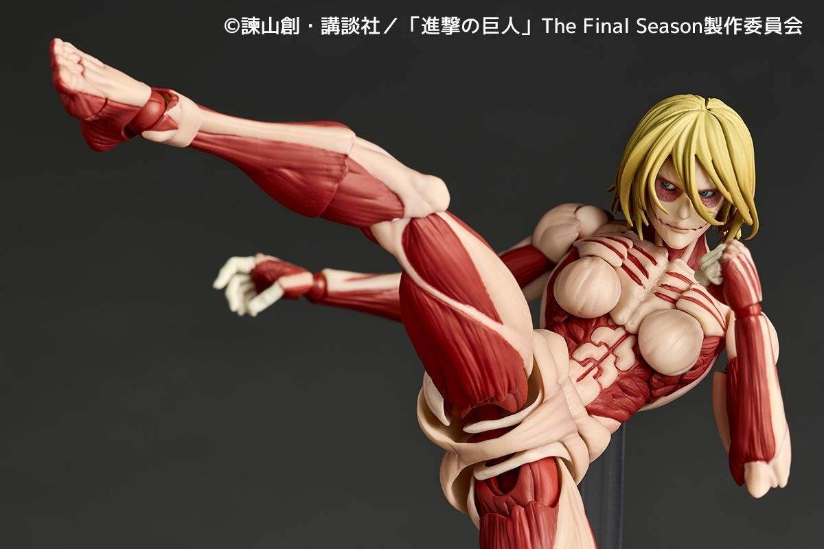 Pre-order Amazing Yamaguchi / Revoltech: Attack on Titan - Female Titan (Limited + Bonus) (Reissue) [Kaiyodo]