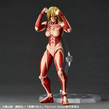 Pre-order Amazing Yamaguchi / Revoltech: Attack on Titan - Female Titan (Limited + Bonus) (Reissue) [Kaiyodo]