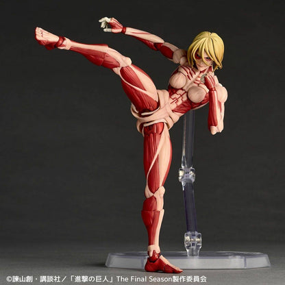 Pre-order Amazing Yamaguchi / Revoltech: Attack on Titan - Female Titan (Limited + Bonus) (Reissue) [Kaiyodo]