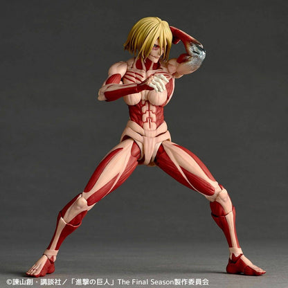 Pre-order Amazing Yamaguchi / Revoltech: Attack on Titan - Female Titan (Limited + Bonus) (Reissue) [Kaiyodo]