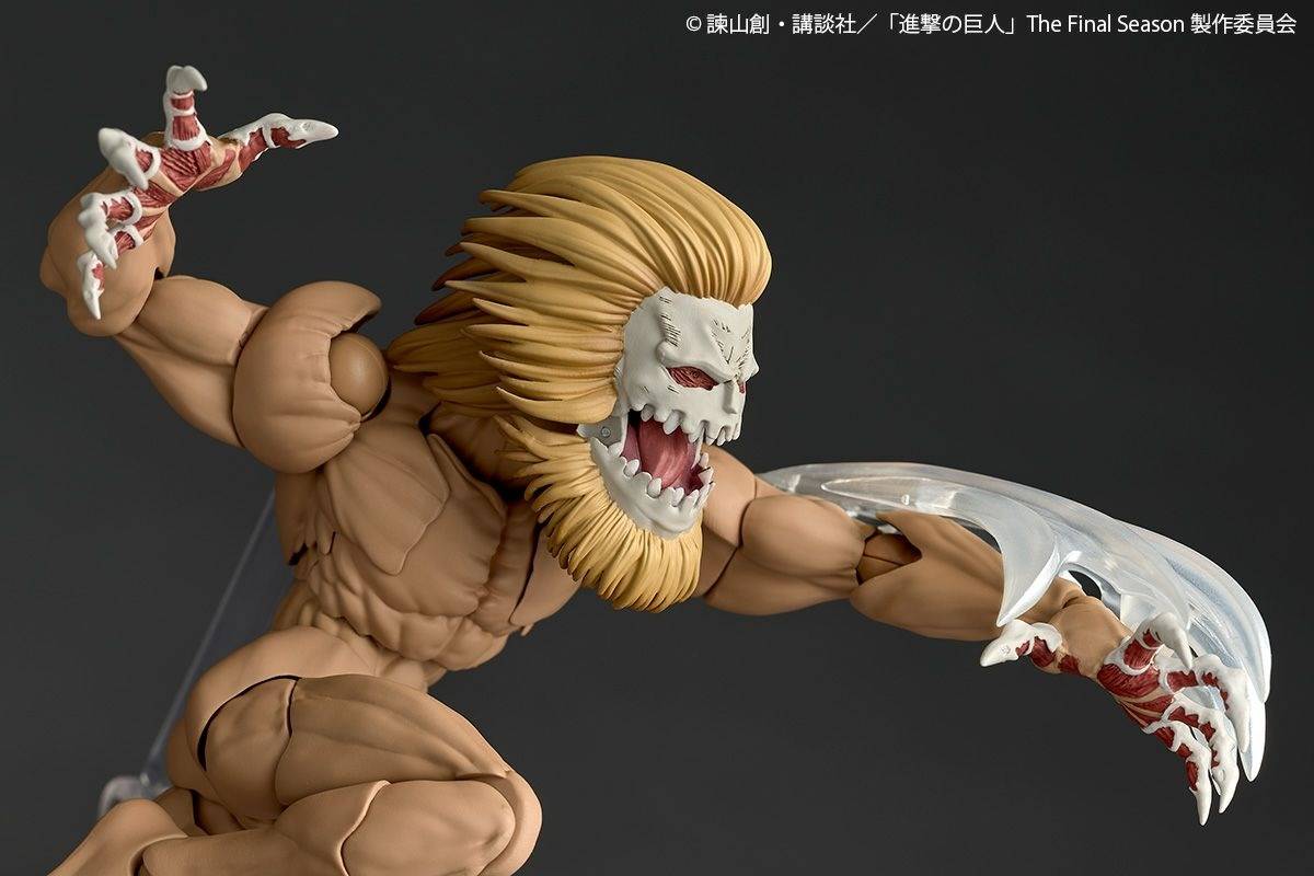 Pre-order Amazing Yamaguchi / Revoltech: Attack on Titan - Jaw Titan (Limited + Bonus) [Kaiyodo]