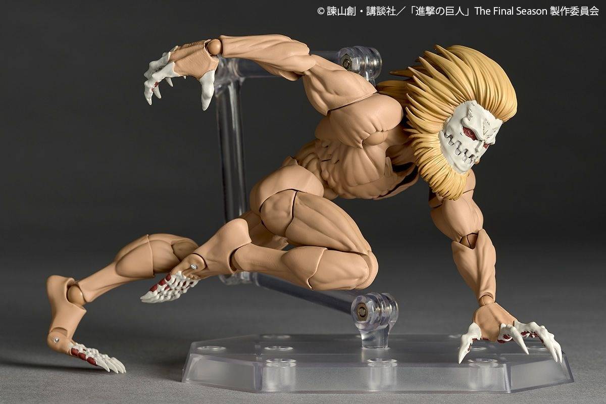 Pre-order Amazing Yamaguchi / Revoltech: Attack on Titan - Jaw Titan (Limited + Bonus) [Kaiyodo]