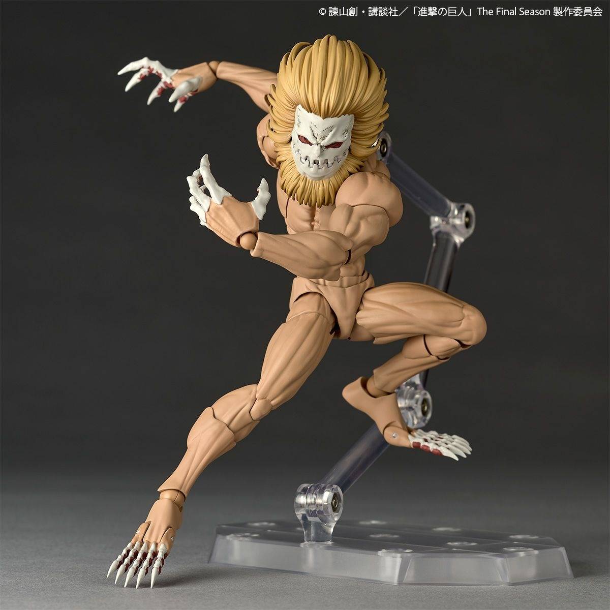Pre-order Amazing Yamaguchi / Revoltech: Attack on Titan - Jaw Titan (Limited + Bonus) [Kaiyodo]