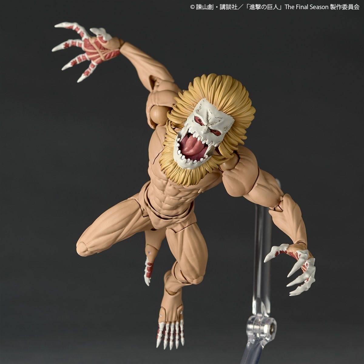 Pre-order Amazing Yamaguchi / Revoltech: Attack on Titan - Jaw Titan (Limited + Bonus) [Kaiyodo]