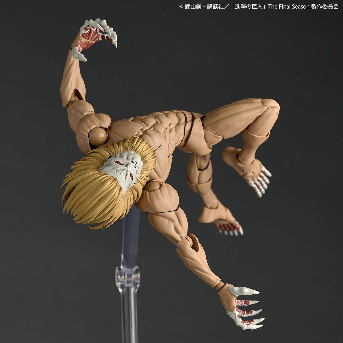 Pre-order Amazing Yamaguchi / Revoltech: Attack on Titan - Jaw Titan (Limited + Bonus) [Kaiyodo]