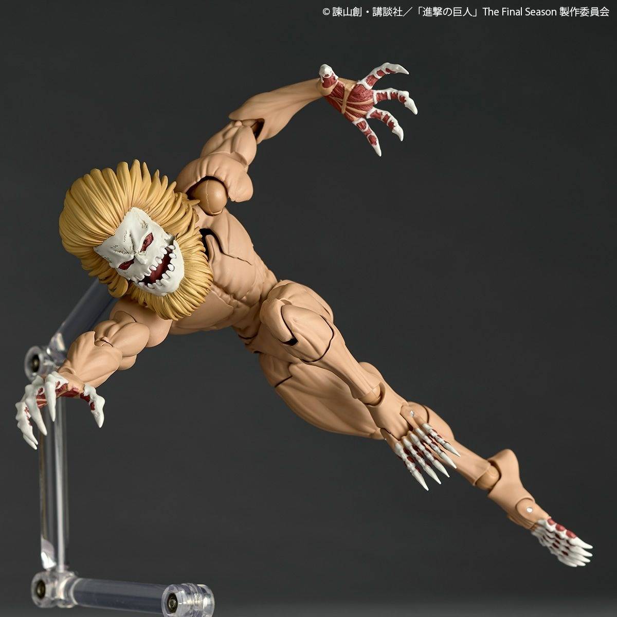 Pre-order Amazing Yamaguchi / Revoltech: Attack on Titan - Jaw Titan (Limited + Bonus) [Kaiyodo]