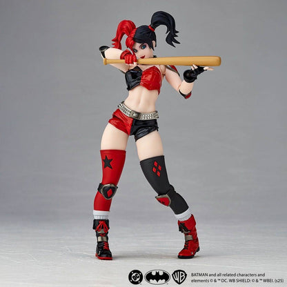 Amazing Yamaguchi / Revoltech: Harley Quinn - Red x Black Ver. (Limited + Bonus) (Reissue) [Kaiyodo]