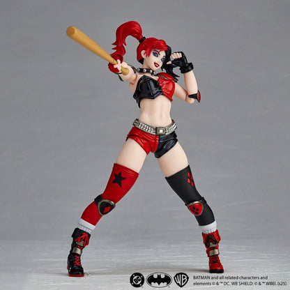 Amazing Yamaguchi / Revoltech: Harley Quinn - Red x Black Ver. (Limited + Bonus) (Reissue) [Kaiyodo]