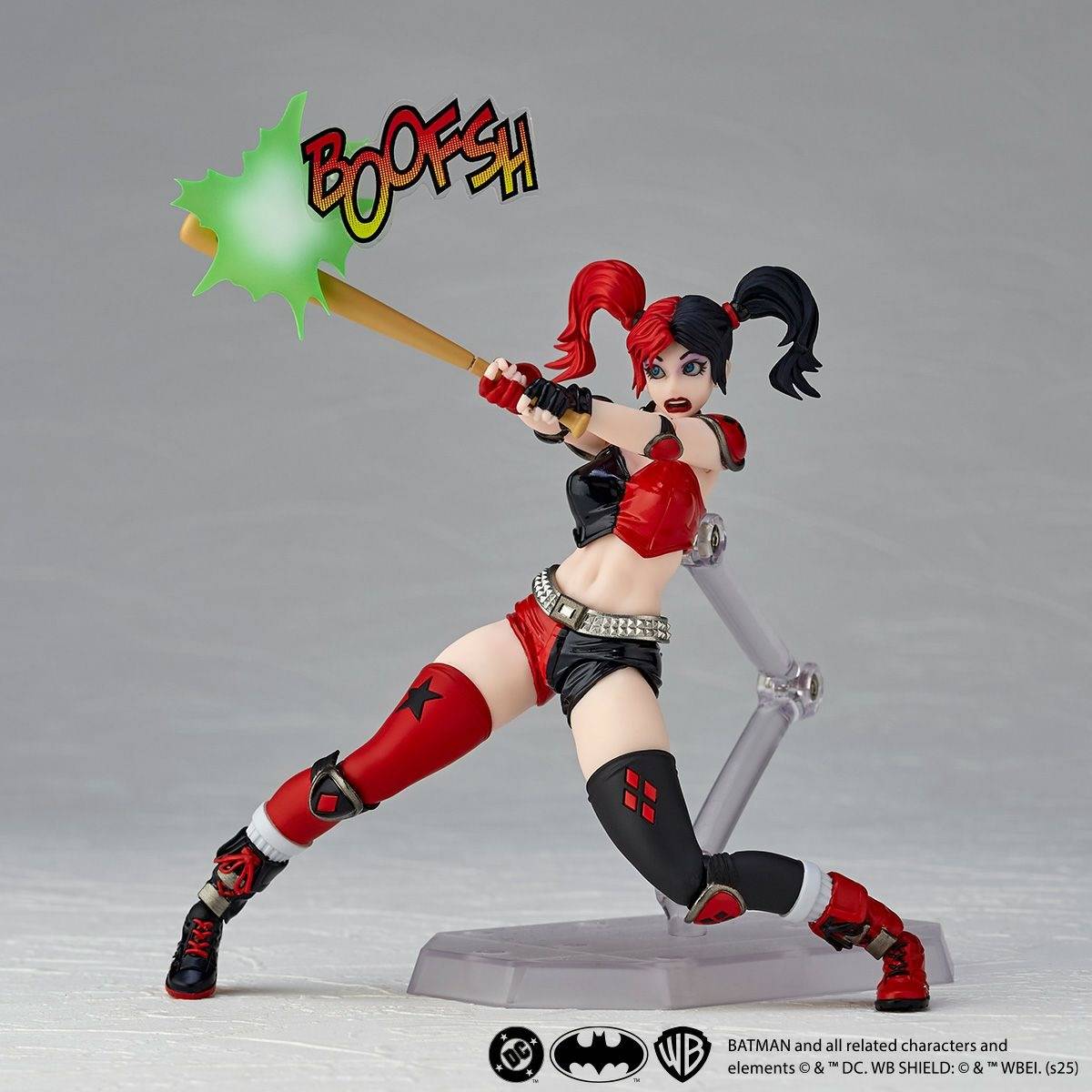Amazing Yamaguchi / Revoltech: Harley Quinn - Red x Black Ver. (Limited + Bonus) (Reissue) [Kaiyodo]