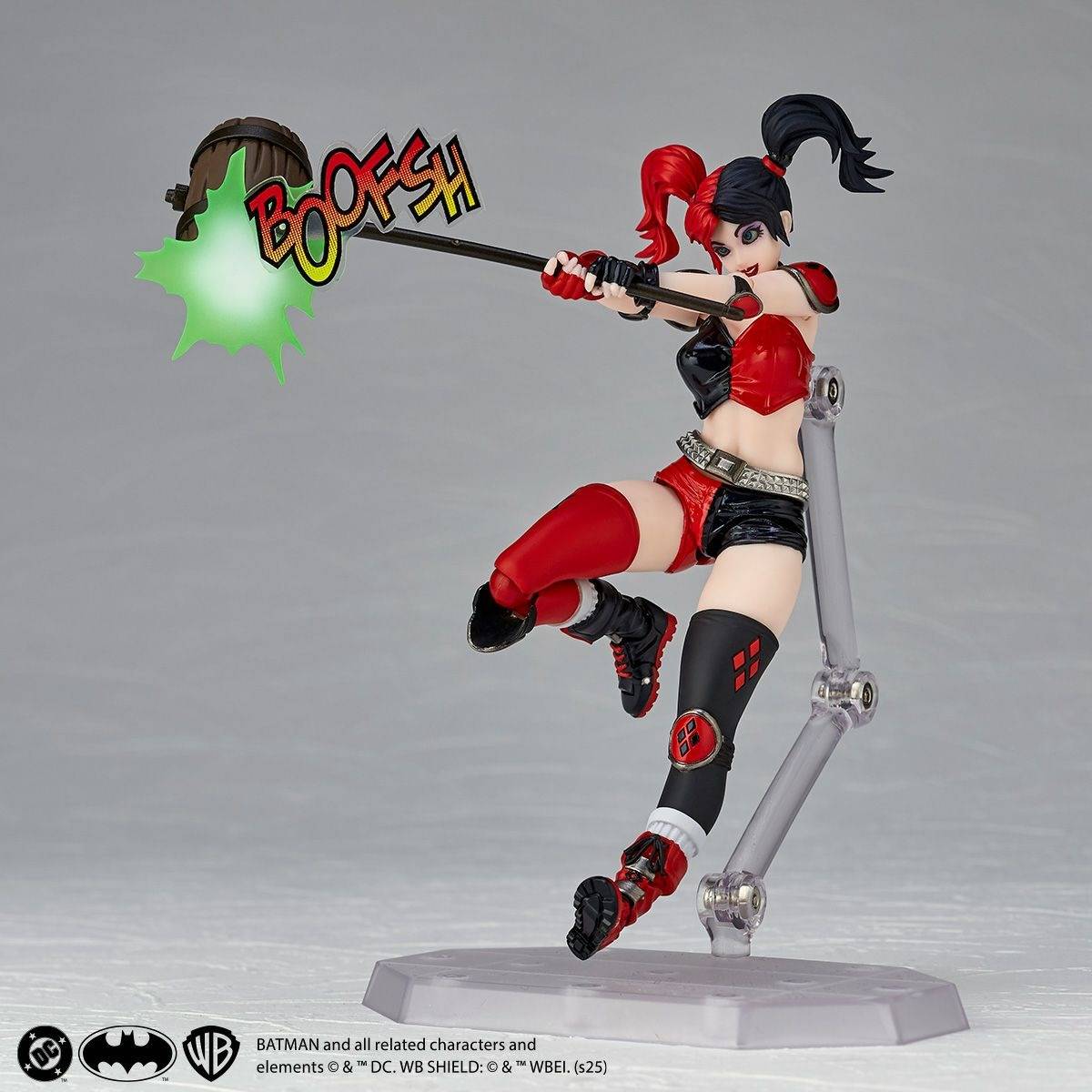 Amazing Yamaguchi / Revoltech: Harley Quinn - Red x Black Ver. (Limited + Bonus) (Reissue) [Kaiyodo]