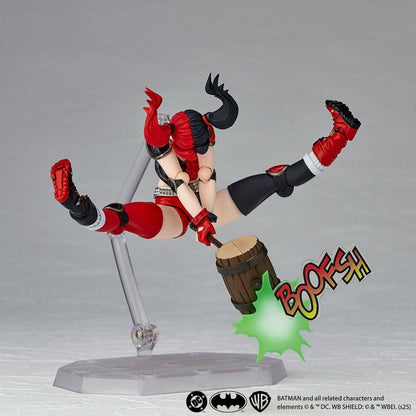 Amazing Yamaguchi / Revoltech: Harley Quinn - Red x Black Ver. (Limited + Bonus) (Reissue) [Kaiyodo]