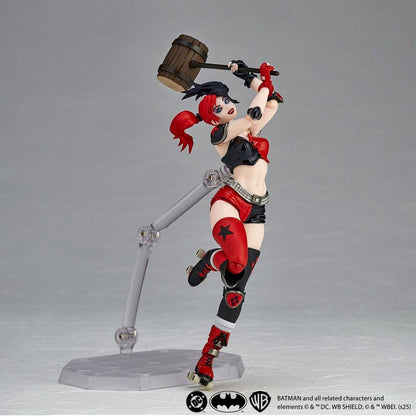 Amazing Yamaguchi / Revoltech: Harley Quinn - Red x Black Ver. (Limited + Bonus) (Reissue) [Kaiyodo]