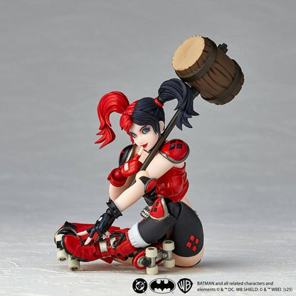 Amazing Yamaguchi / Revoltech: Harley Quinn - Red x Black Ver. (Limited + Bonus) (Reissue) [Kaiyodo]