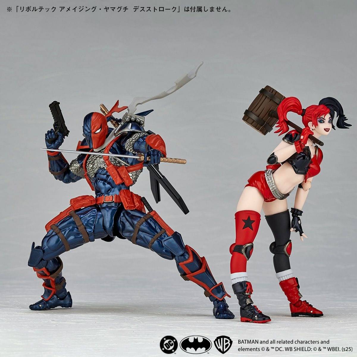 Amazing Yamaguchi / Revoltech: Harley Quinn - Red x Black Ver. (Limited + Bonus) (Reissue) [Kaiyodo]