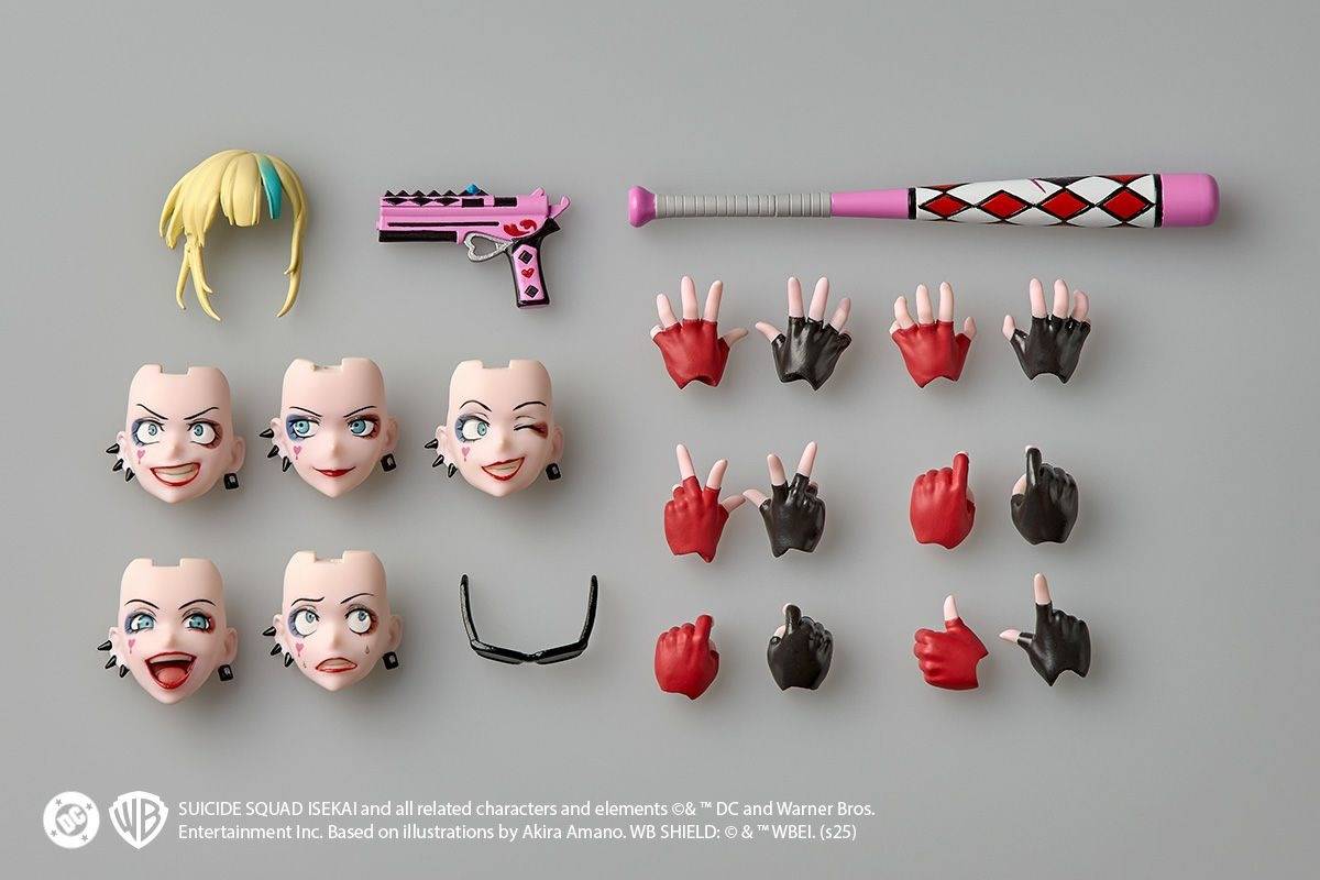 Pre-order Amazing Yamaguchi / Revoltech: Harley Quinn - Suicide Squad Isekai Ver. (Limited + Bonus) [Kaiyodo]