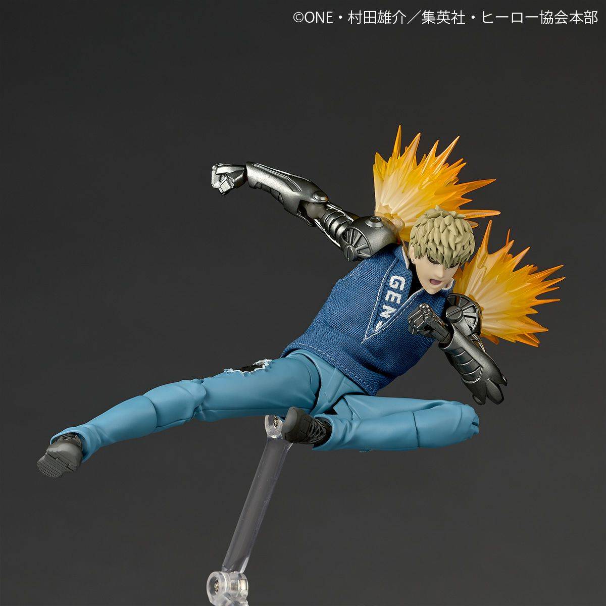 Revoltech One Punch Man Genos (Bonus Edition) 1/12 Scale Action Figure