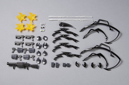 Amazing Yamaguchi Agent Venom Reissue Action Figure by Kaiyodo NZ box content