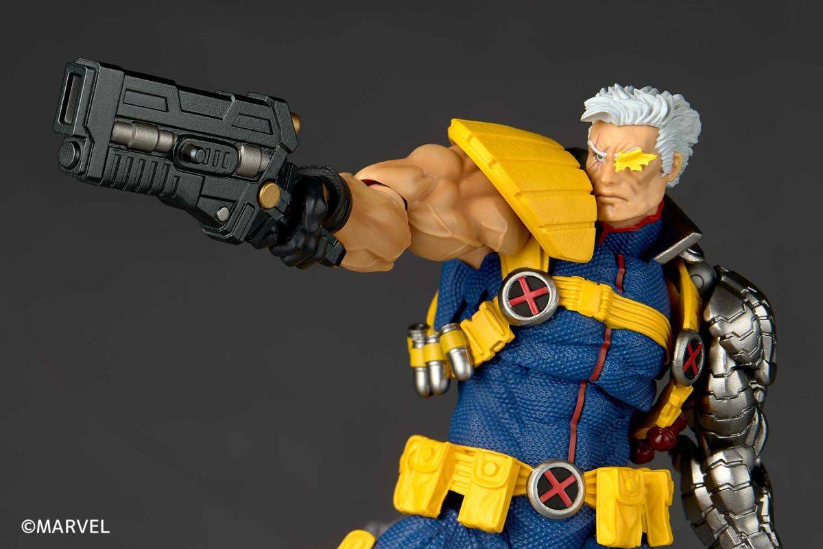 (Pre-order) Kaiyodo Amazing Yamaguchi / Revoltech X-Men – Cable Ver.1.5 (Limited + Bonus) 1/12 Action Figure