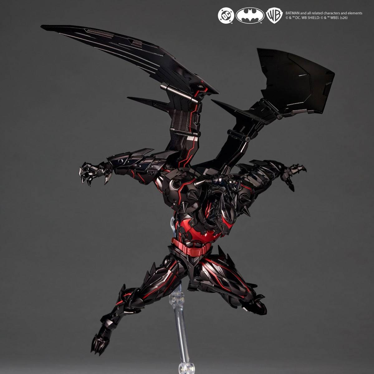 (Pre-Order) Kaiyodo Amazing Yamaguchi Batman Hellbat Suit (Limited + Bonus) 1/12 Action Figure