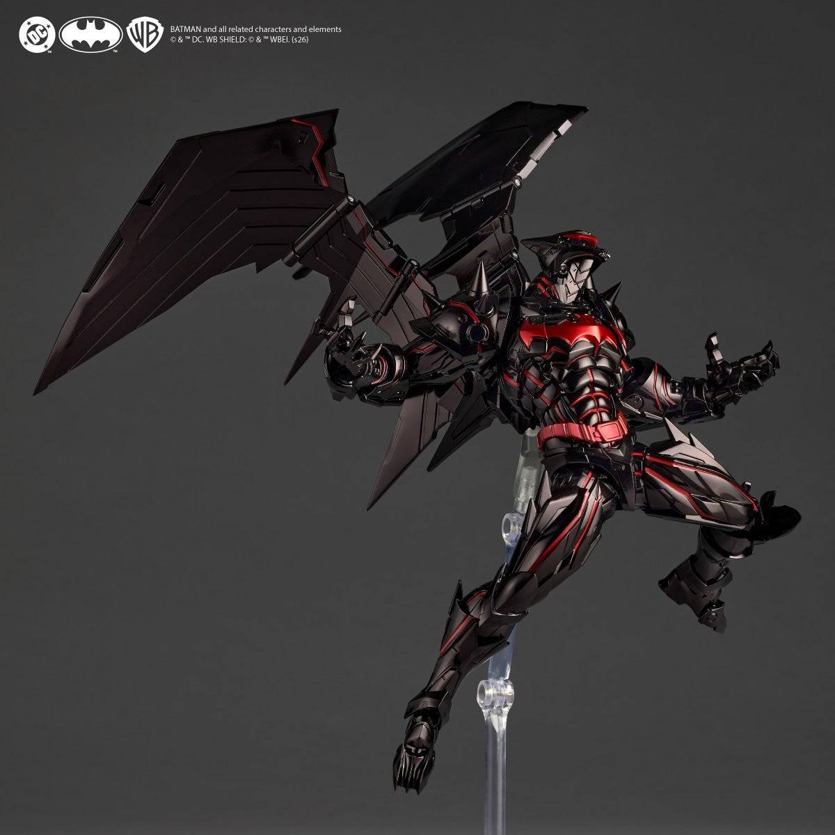 (Pre-Order) Kaiyodo Amazing Yamaguchi Batman Hellbat Suit (Limited + Bonus) 1/12 Action Figure