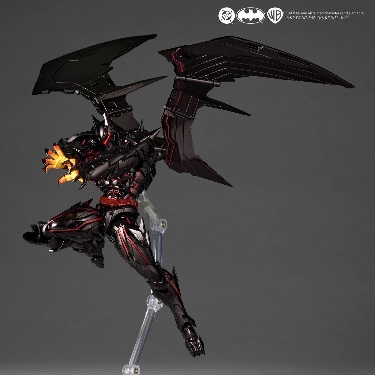 (Pre-Order) Kaiyodo Amazing Yamaguchi Batman Hellbat Suit (Limited + Bonus) 1/12 Action Figure