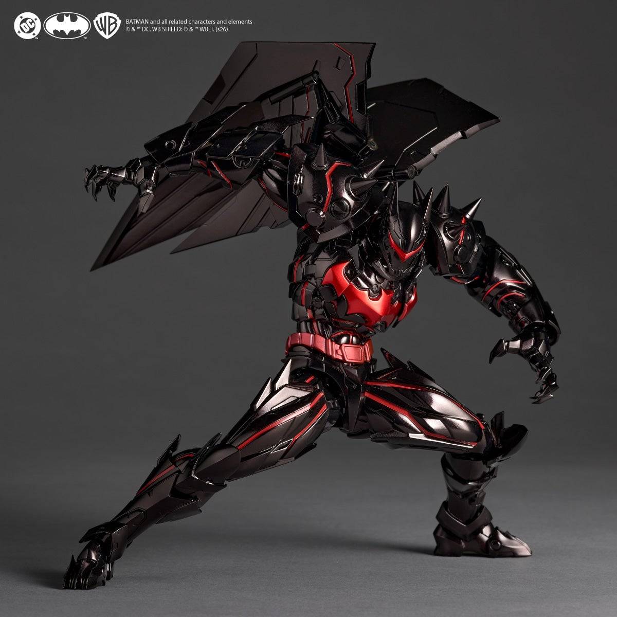 (Pre-Order) Kaiyodo Amazing Yamaguchi Batman Hellbat Suit (Limited + Bonus) 1/12 Action Figure