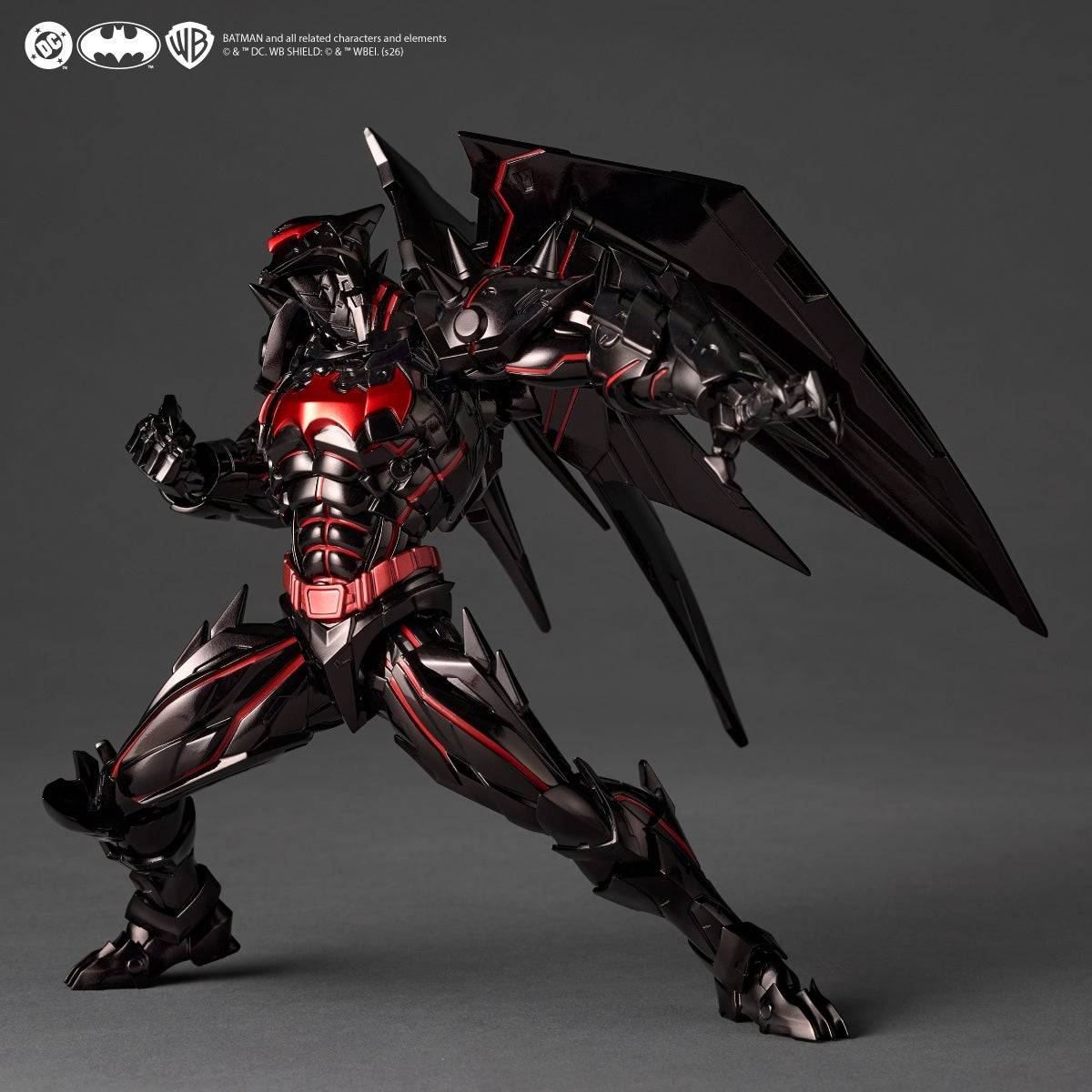 (Pre-Order) Kaiyodo Amazing Yamaguchi Batman Hellbat Suit (Limited + Bonus) 1/12 Action Figure