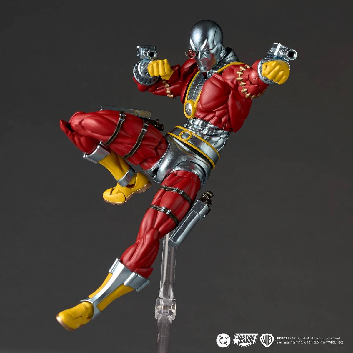 (Pre-order) Kaiyodo Amazing Yamaguchi Revoltech DC Comics Deadshot Limited + Bonus 1/12 Action Figure