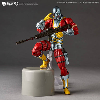 (Pre-order) Kaiyodo Amazing Yamaguchi Revoltech DC Comics Deadshot Limited + Bonus 1/12 Action Figure
