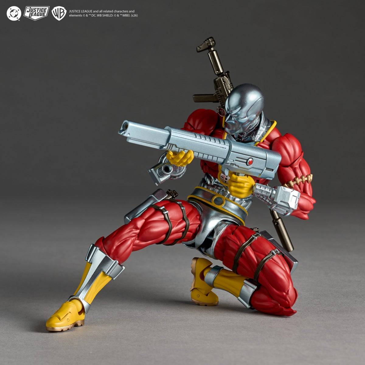 (Pre-order) Kaiyodo Amazing Yamaguchi Revoltech DC Comics Deadshot Limited + Bonus 1/12 Action Figure