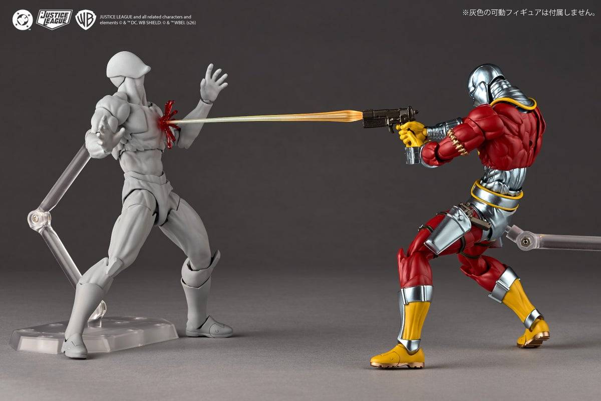 (Pre-order) Kaiyodo Amazing Yamaguchi Revoltech DC Comics Deadshot Limited + Bonus 1/12 Action Figure