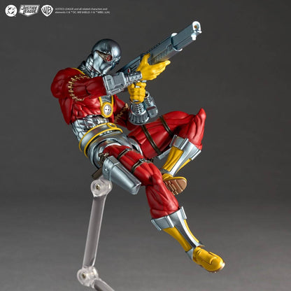 (Pre-order) Kaiyodo Amazing Yamaguchi Revoltech DC Comics Deadshot Limited + Bonus 1/12 Action Figure