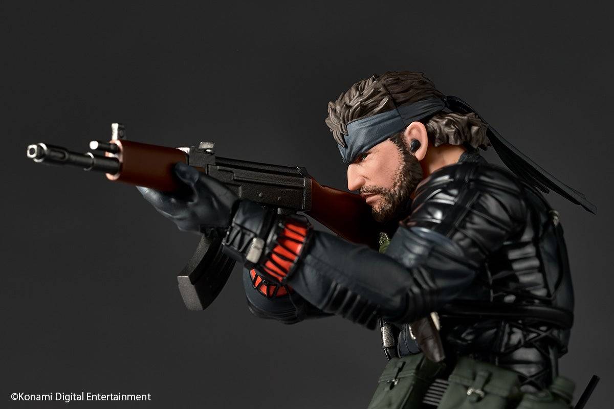 (Pre-Order) Kaiyodo Amazing Yamaguchi / Revoltech: Metal Gear Solid Delta – Snake Eater Naked Snake (Sneaking Suit Ver.) 1/12 Action Figure (Limited + Bonus)