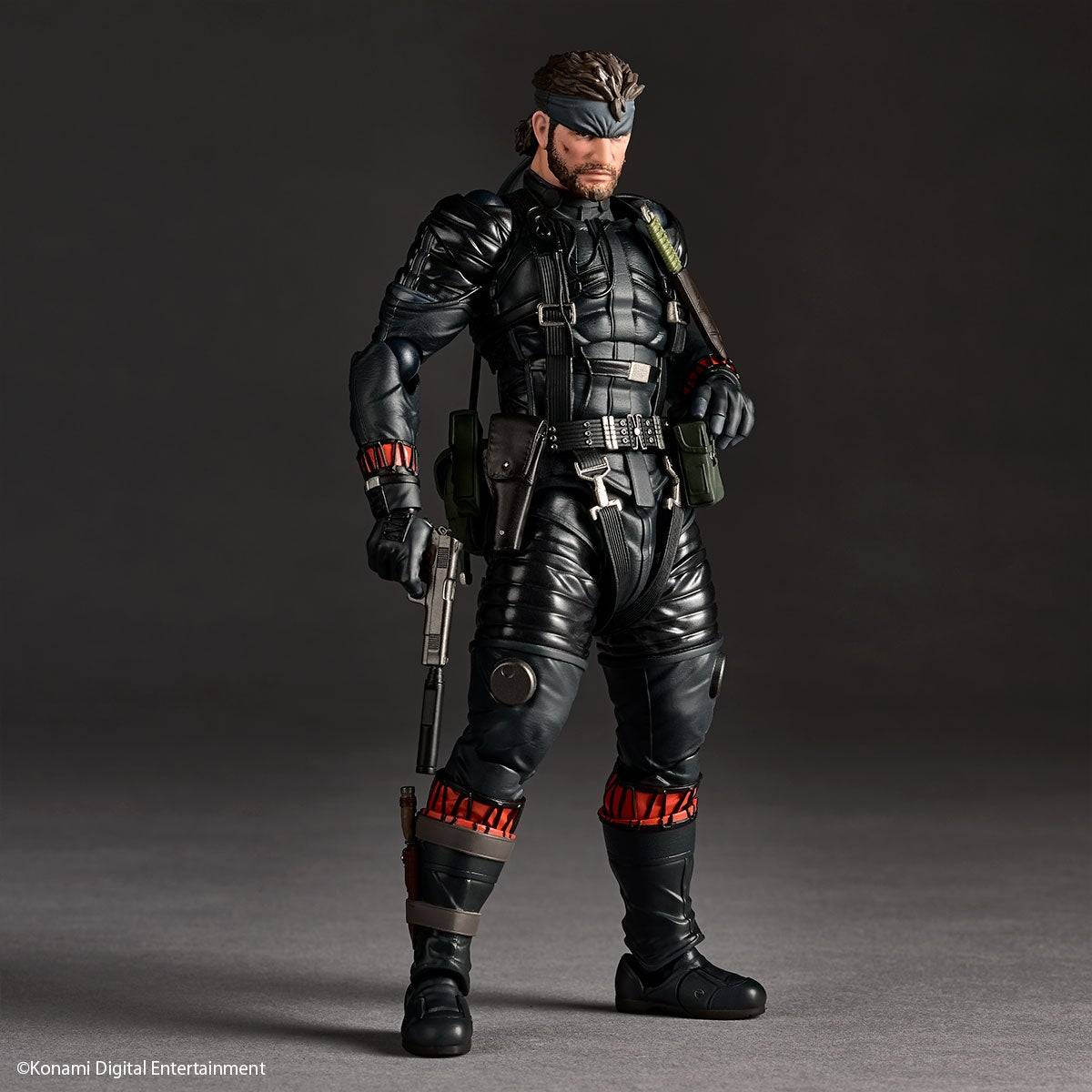 (Pre-Order) Kaiyodo Amazing Yamaguchi / Revoltech: Metal Gear Solid Delta – Snake Eater Naked Snake (Sneaking Suit Ver.) 1/12 Action Figure (Limited + Bonus)