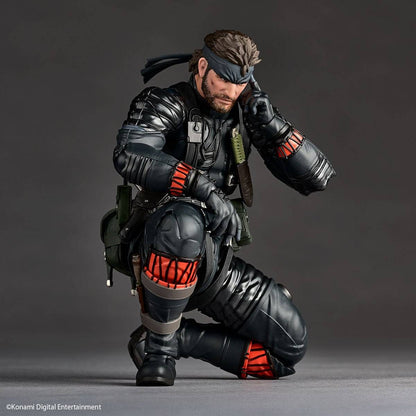 (Pre-Order) Kaiyodo Amazing Yamaguchi / Revoltech: Metal Gear Solid Delta – Snake Eater Naked Snake (Sneaking Suit Ver.) 1/12 Action Figure (Limited + Bonus)